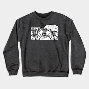 The Mondoshawans are surprised Crewneck Sweatshirt